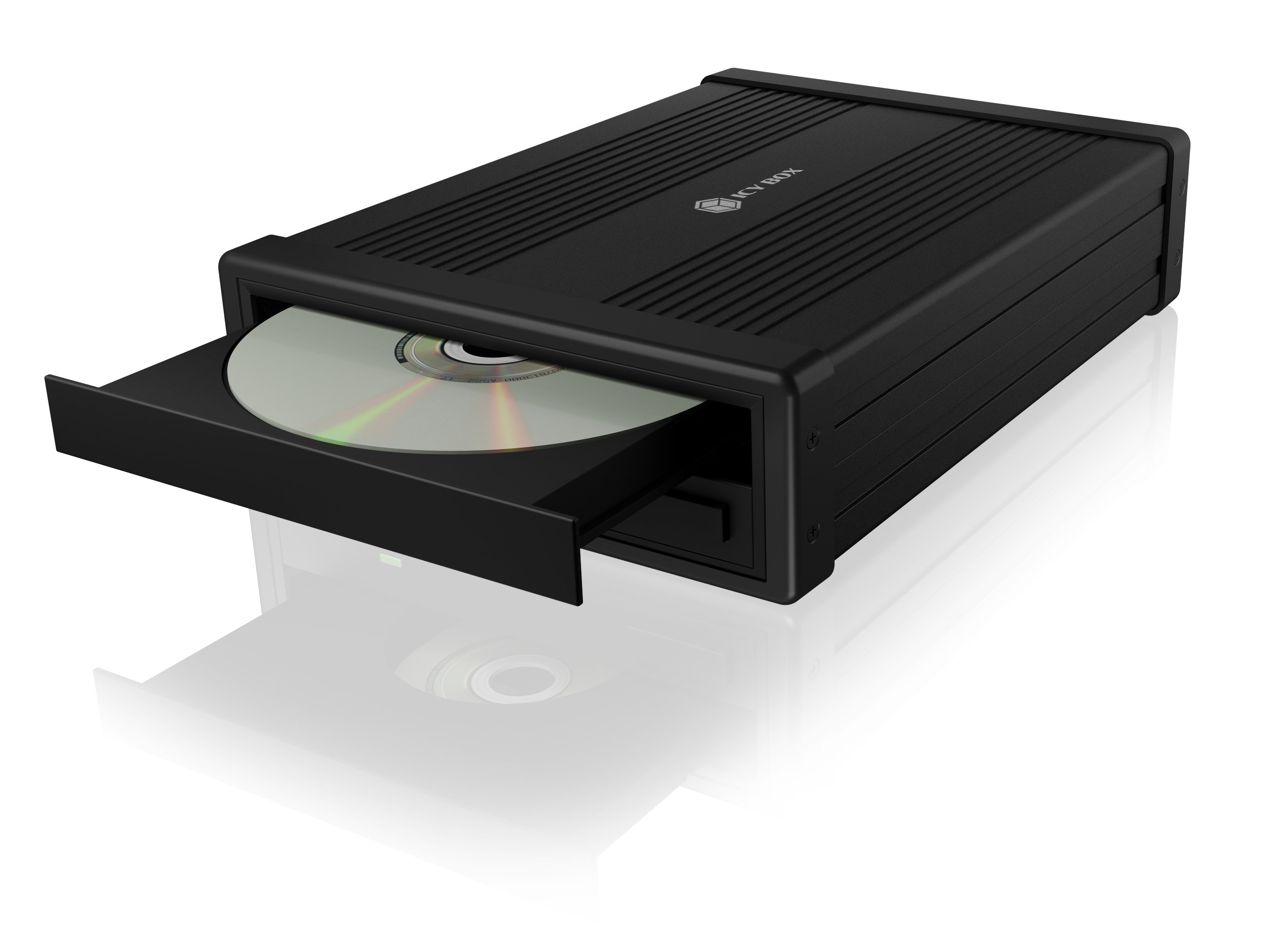 ICY BOX Externes Gehäuse für ein 5,25" SATA Laufwerk Festplattenzubehör Produkt Bild 4