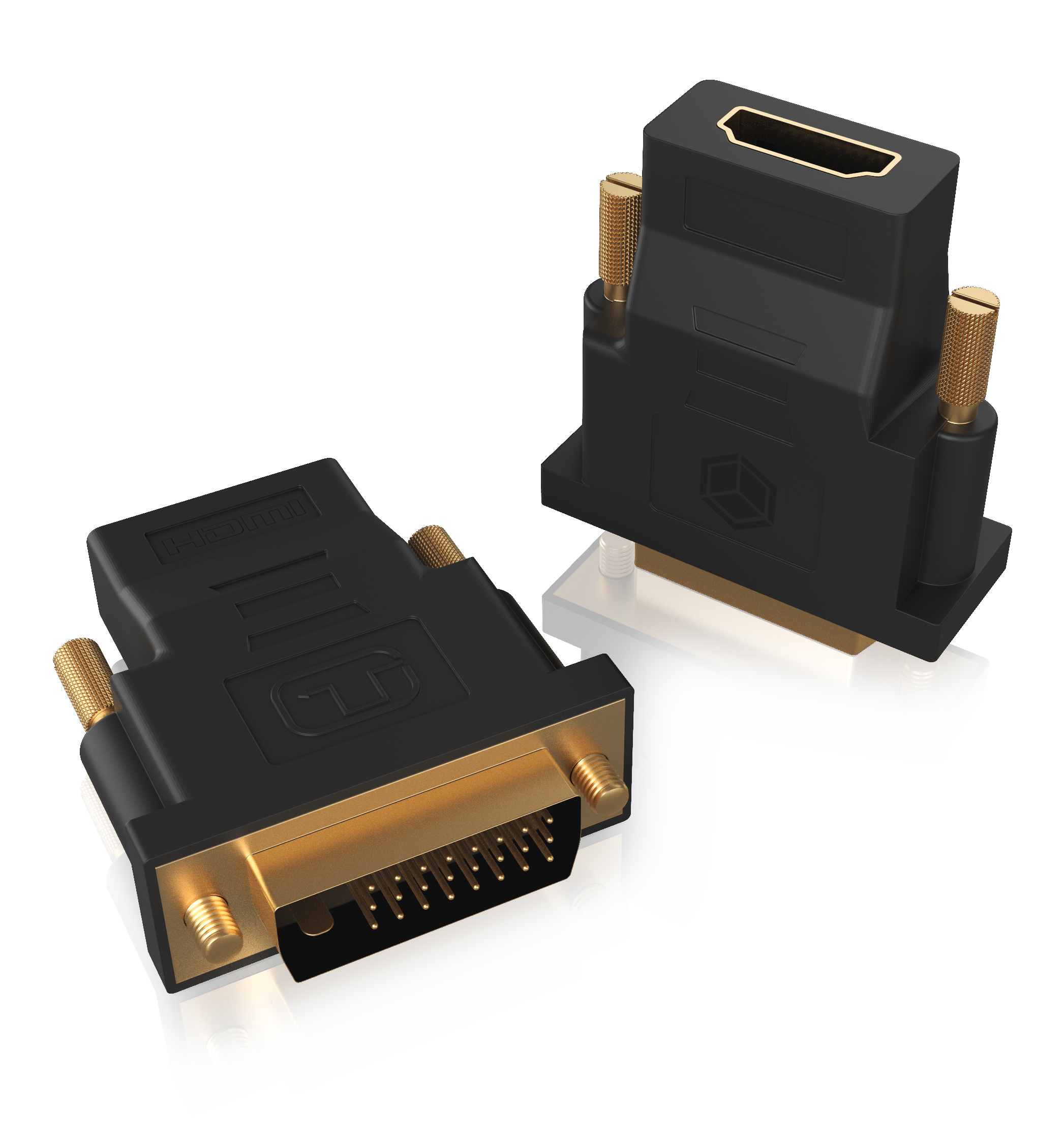 Thumbnail - ICYBOX DVI-D zu HDMI Adapter (Dual Link) 24+1-poliger Stecker