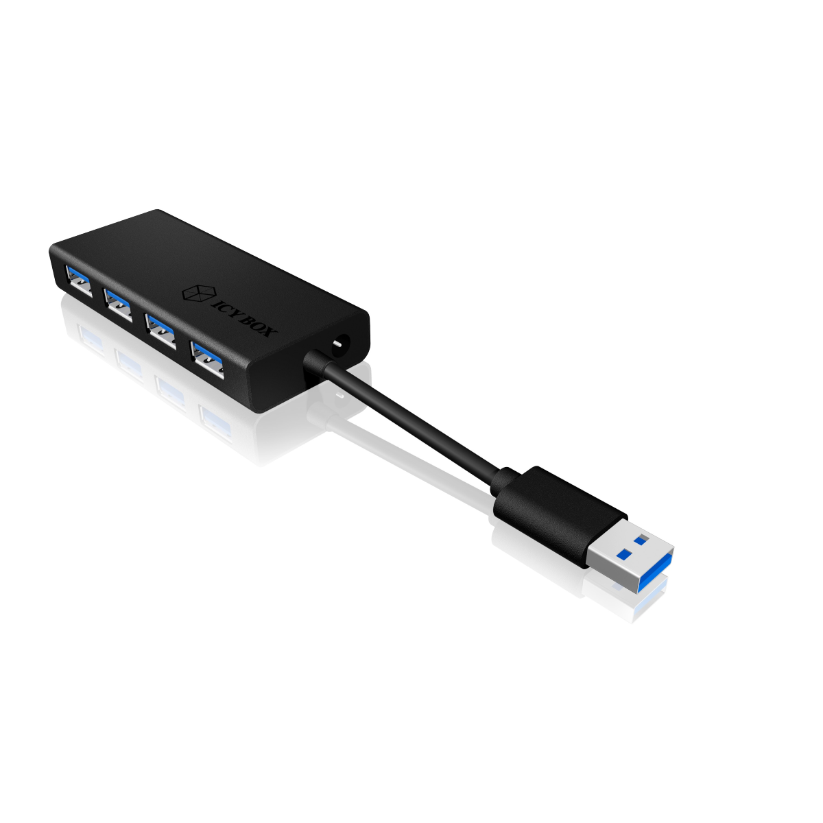 Thumbnail - ICY BOX IB-AC6104-B - 4 Port USB 3.0 Hub
