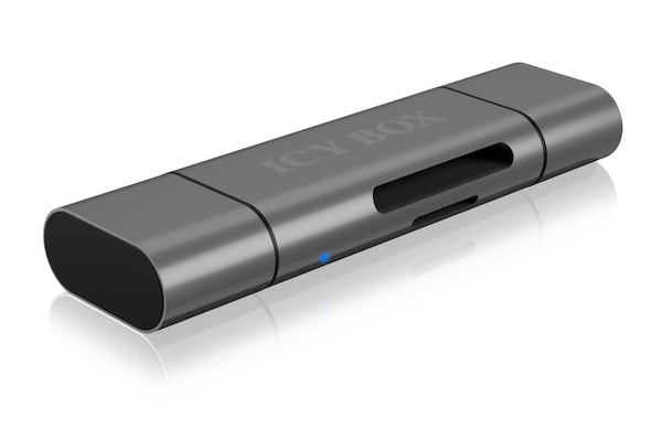 Thumbnail - ICY BOX IB-CR200-C Externer Kartenleser mit Multi-USB Anschluss