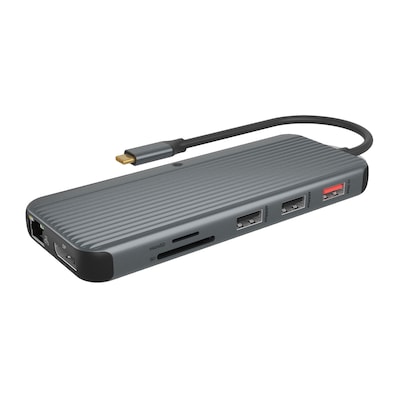 ICY BOX Dockingstation USB Type-C® mit dreifacher Videoausgabe