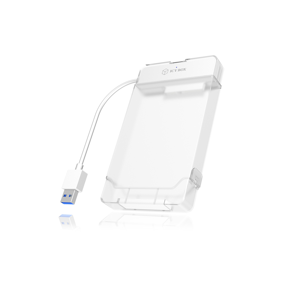 ICY BOX IB-AC703-U3 Externes Gehäuse für 2,5" 6,35 cm SATA HDD/SSD