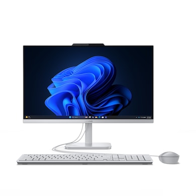 Lenovo ideacentre aio a105 24 f0js0029ge | amd ryzen 5 40 | 23,8" full hd | 8gb lpddr5 | 512gb ssd | windows 11 home | all-in-one računalnik 2 Lenovo ideacentre aio a105 24 f0js0029ge sprednji pogled full hd zaslona