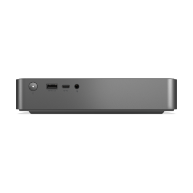 Lenovo ideacentre mini 01irh10r | intel core 5 210h | 16gb ddr5 256gb ssd wi-fi 6e | mini pc 3 Lenovo ideacentre mini 01irh10r 91b20055gf sprednji priključki usb-c usb-a in audio