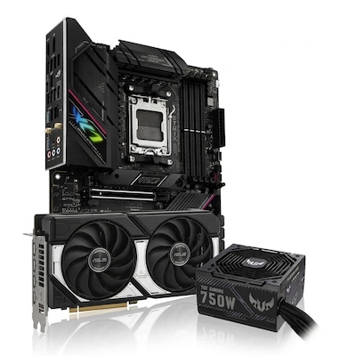 Thumbnail - ASUS ROG STRIX B650E-F GAMING WIFI Upgrade Bundle 3 - mit ASUS Dual GeForce RTX 5060 Ti 8G OC Grafikkarte und ASUS TUF G...