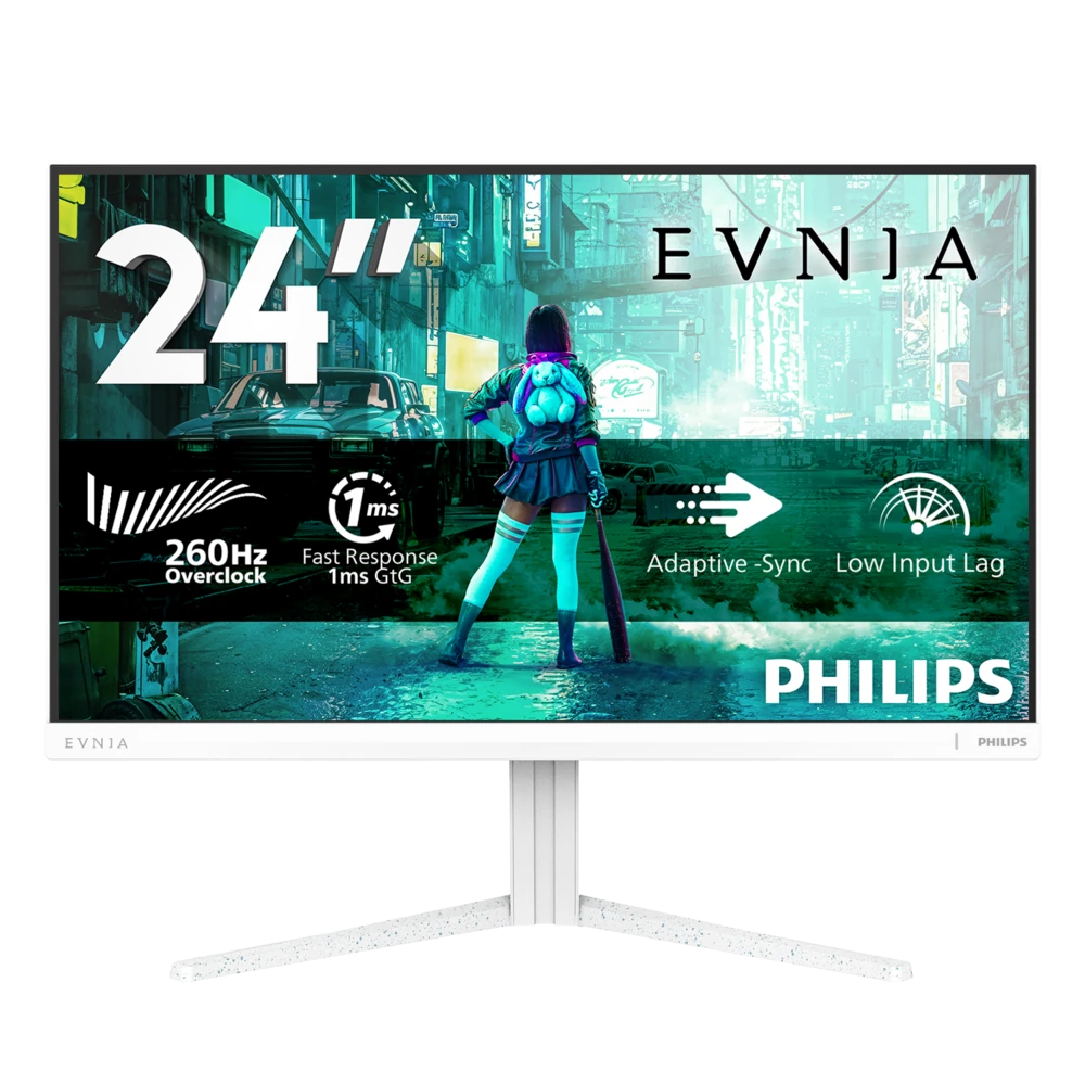 Philips 24M2N3201P/00 24 Zoll - Gaming Monitor Fast IPS, FHD, 260 Hz, 1 ms GtG, HDMI 2.1, DP