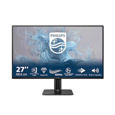 Philips 2000 series 27E2N2500/00 Computerbildschirm 68,6 cm (27") 2560 x 1440 Pixel Quad HD LCD Schwarz
