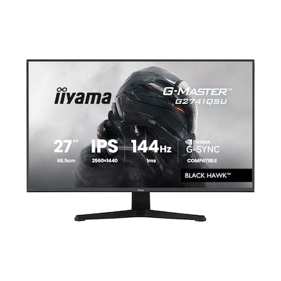 iiyama G-MASTER G2741QSU-B1 Computerbildschirm 68,6 cm (27") 2560 x 1440 Pixel 4K Ultra HD QLED Schwarz