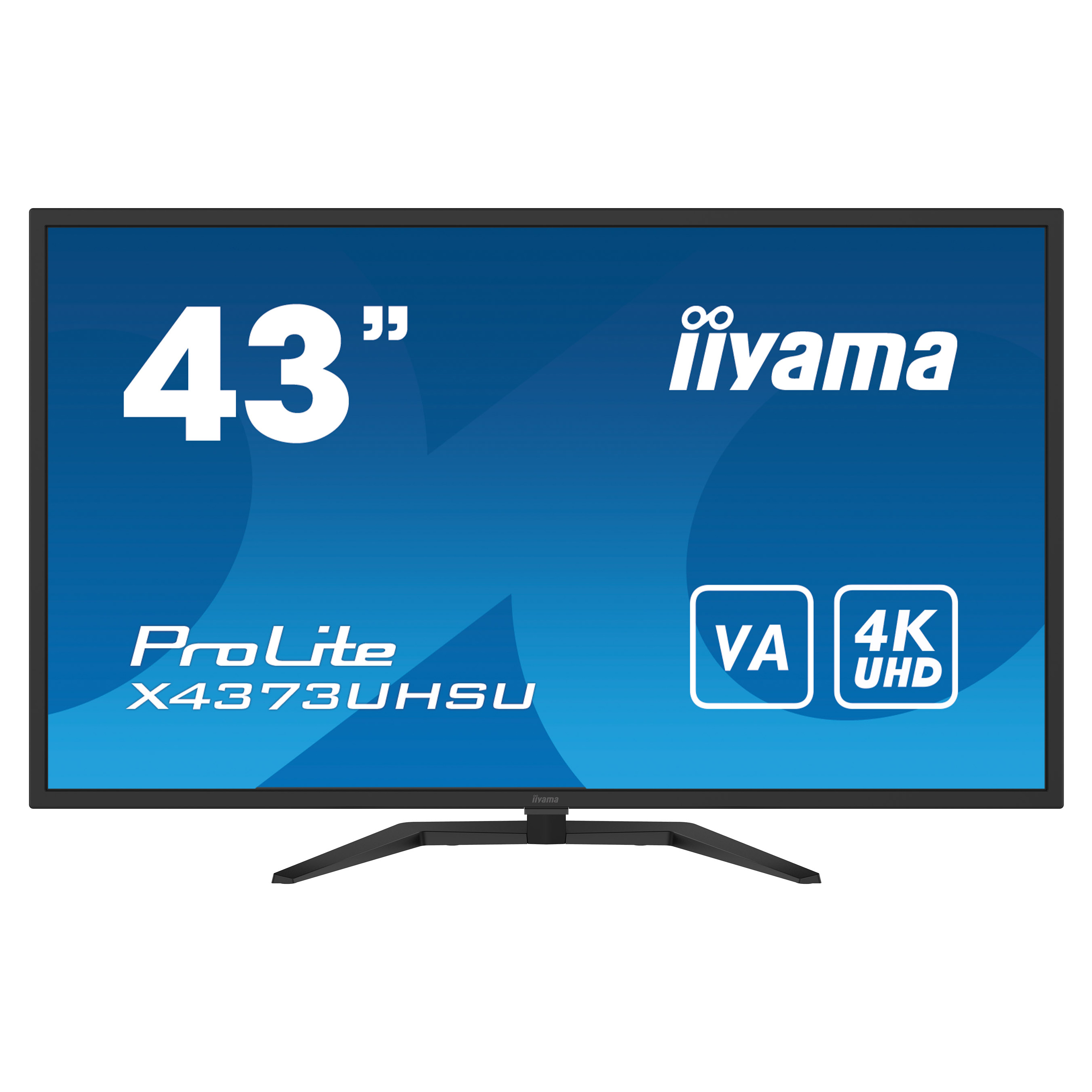 Iiyama ProLite X4373UHSU-B1 Office Monitor - 108 cm (43 Zoll), 4K-UHD, DisplayPort In/Out