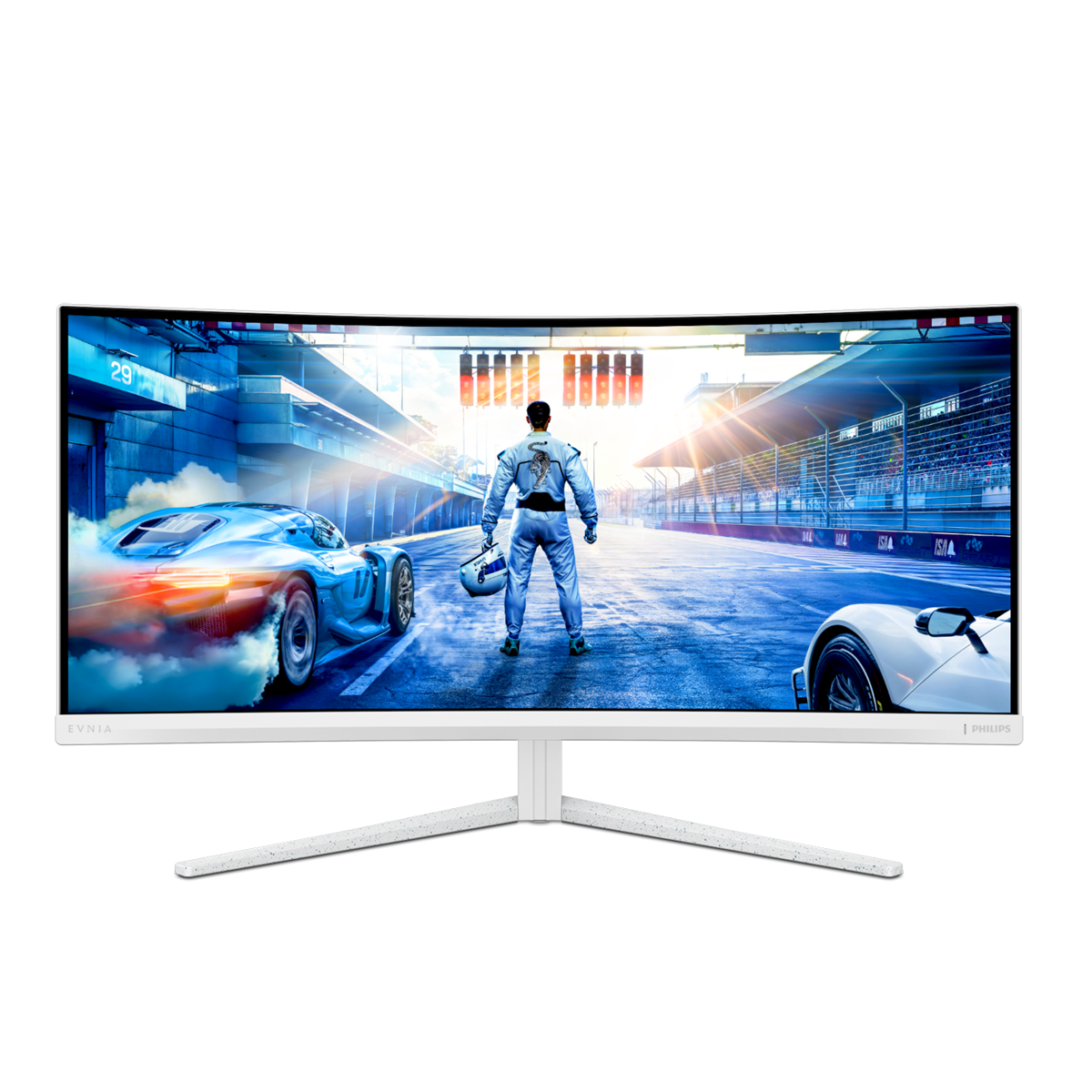 Philips Evnia 34M2C5601QA 34 Zoll - Curved Gaming Monitor Fast VA, 200 Hz, 1ms GtG, USB-C, 2x HDMI 2.1, DP