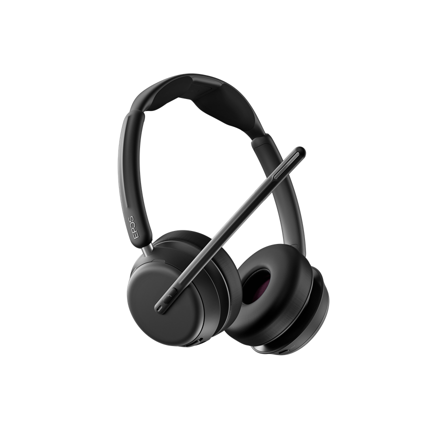 Thumbnail - EPOS IMPACT 1060T ANC, Beidseitiges Bluetooth-Headset Hybrides adaptives Active Noise Cancellation (ANC), MS Teams zerti...