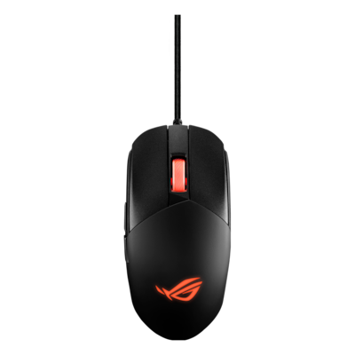 ASUS ROG Strix Impact III Gaming Maus kabelgebundene RBG Gaming Maus mit 12.000dpi, ROG Micro Switches, Aura Sync und 59 Gramm Gewicht