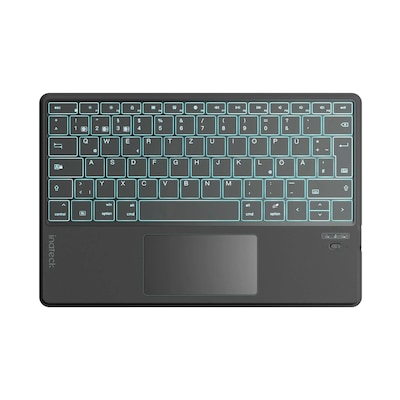 Inateck Tablet Bluetooth Tastatur - KI-Funktion, Unterstützt Windows, iPad OS, Android, iOS, QWERTZ