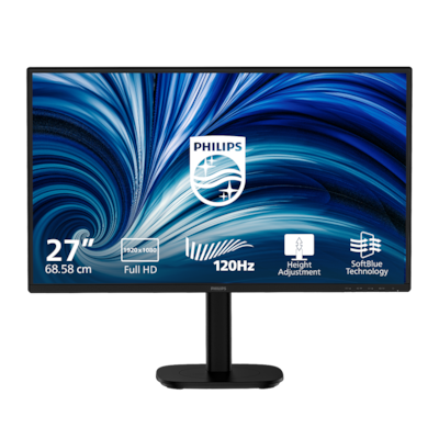 Philips 27B2N3200A 27 Zoll - Office Monitor IPS, FHD, 120 Hz, 4 ms GtG, HDMI, DP, VGA