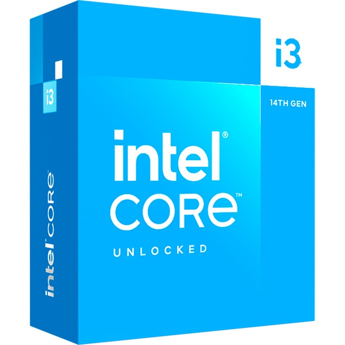 Intel Core i3-14100F B-Ware - 4C/8T, 3.50GHz, boxed