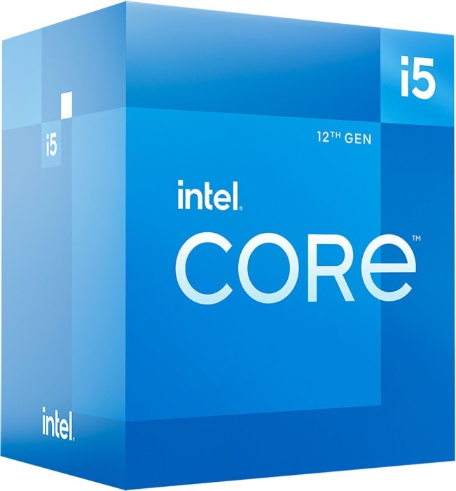 Intel Core i5-12500, 6C/12T, boxed