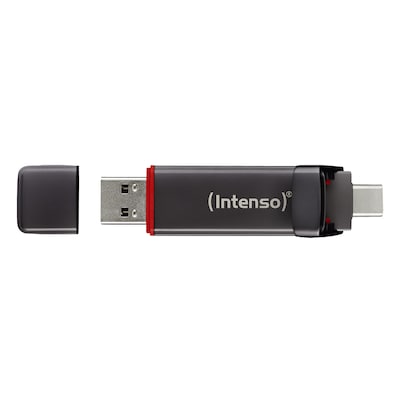 Intenso UX100 Externe USB-SSD 500GB Anthrazit Externe Solid-State-Drive (SSD-Stick), USB 3.2 Gen 1x1 (5 Gbit/s)