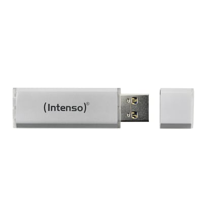 Intenso Alu Line Typ-A 8GB USB-Stick Mit Schutzkappe, bis zu 28 MB/s, USB 2.0