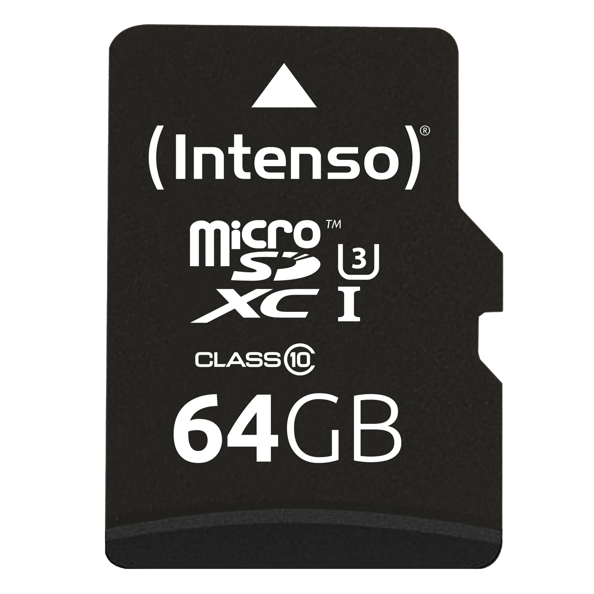 Intenso 64GB MicroSDXC Speicherkarte Professional [inkl. SD Adapter] Speicherkarten Produkt Bild 2