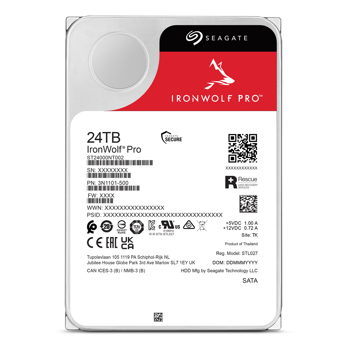 Seagate IronWolf Pro 24TB 稼働684h 動作良好 Seagate IronWolf Pro 24TB 3.5 Zoll SATA - Festplatten online