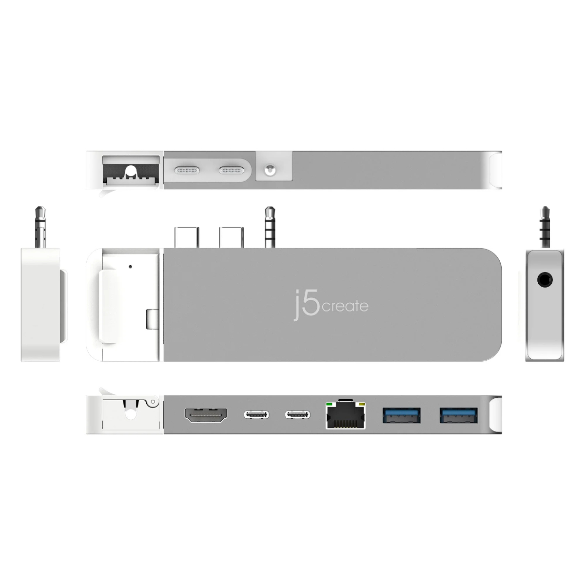 j5create JCD395 - Dockingstation - HDMI, USB4, Dockingstation Produkt Bild 5