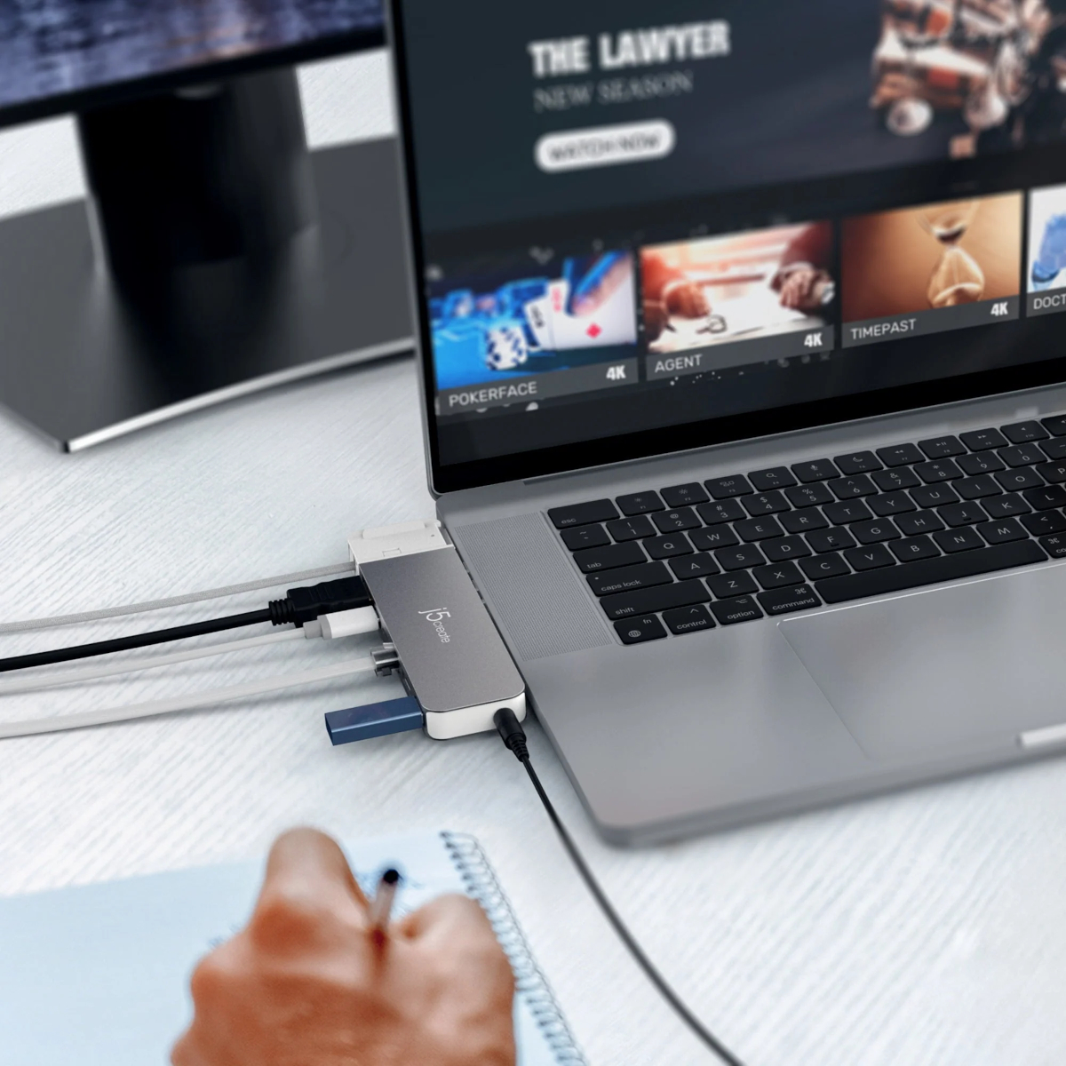 j5create JCD395 - Dockingstation - HDMI, USB4, Dockingstation Produkt Bild 6