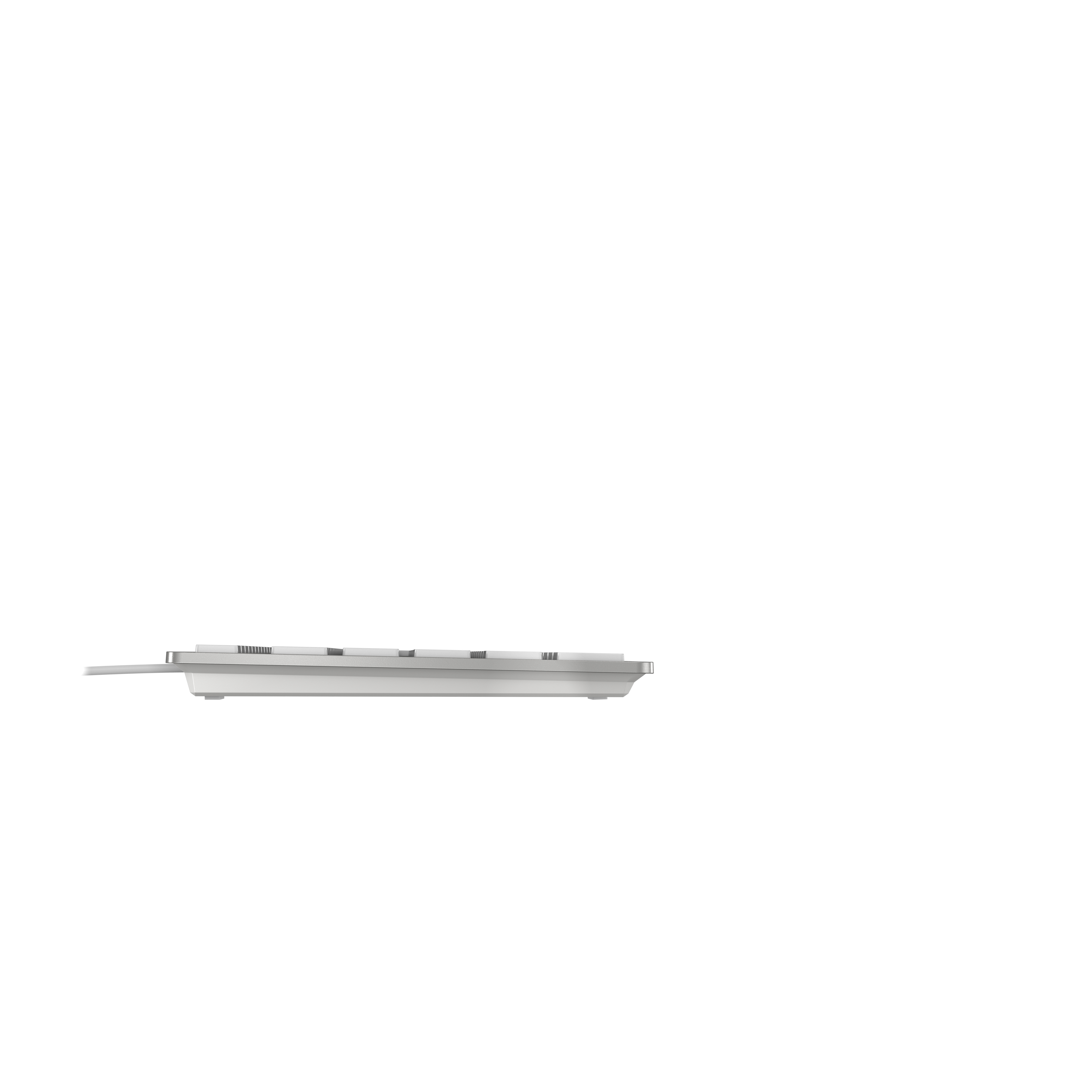 CHERRY KC 6000 SLIM, silber, B-Ware Ultra flaches Design-Keyboard Tastaturen Produkt Bild 4