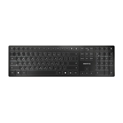 CHERRY kabellose Tastatur KW 9100 Slim, kabellos, Bluetooth DE-Layout