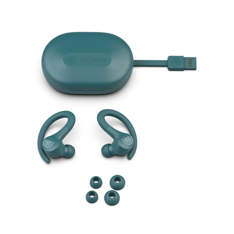 JLab GO Air Sport True Wireless In Ear-Sport Kopfhörer Schweiß- und spritzwassergeschützt, 32+ Stunden Spielzeit Kopfhörer Produkt Bild 3