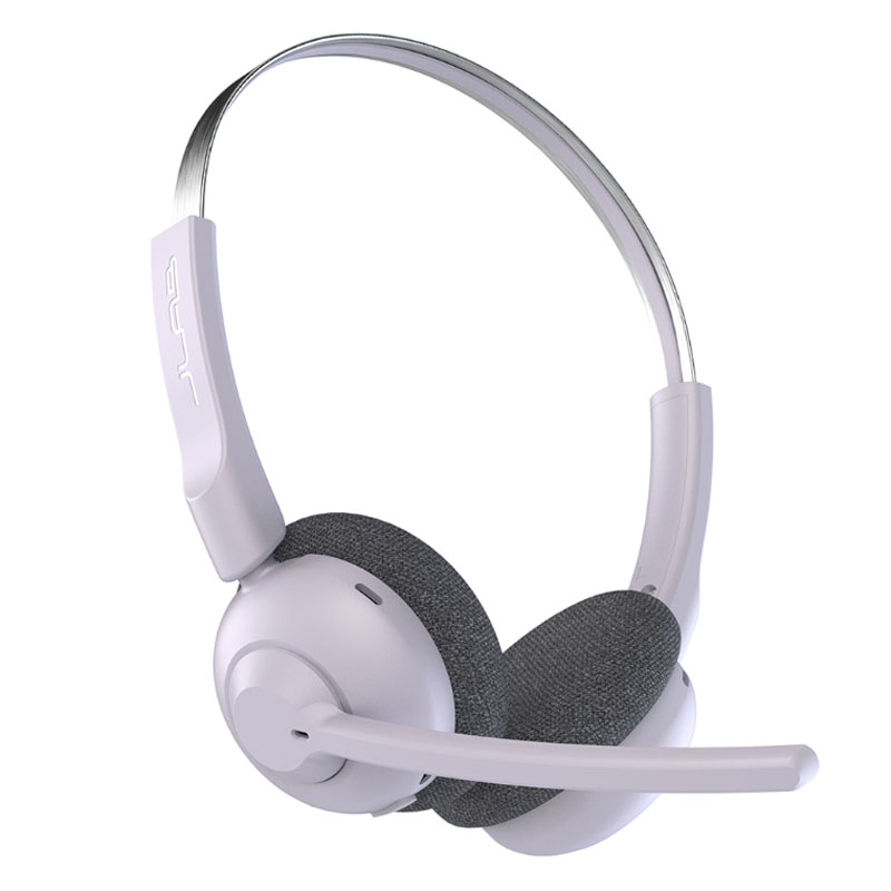JLab GO Work Pop Wireless On-Ear Bluetooth Kopfhörer 50h Stunden Spielzeit, Mikrofonarm, Bluetooth-Multipoint-Technologi...