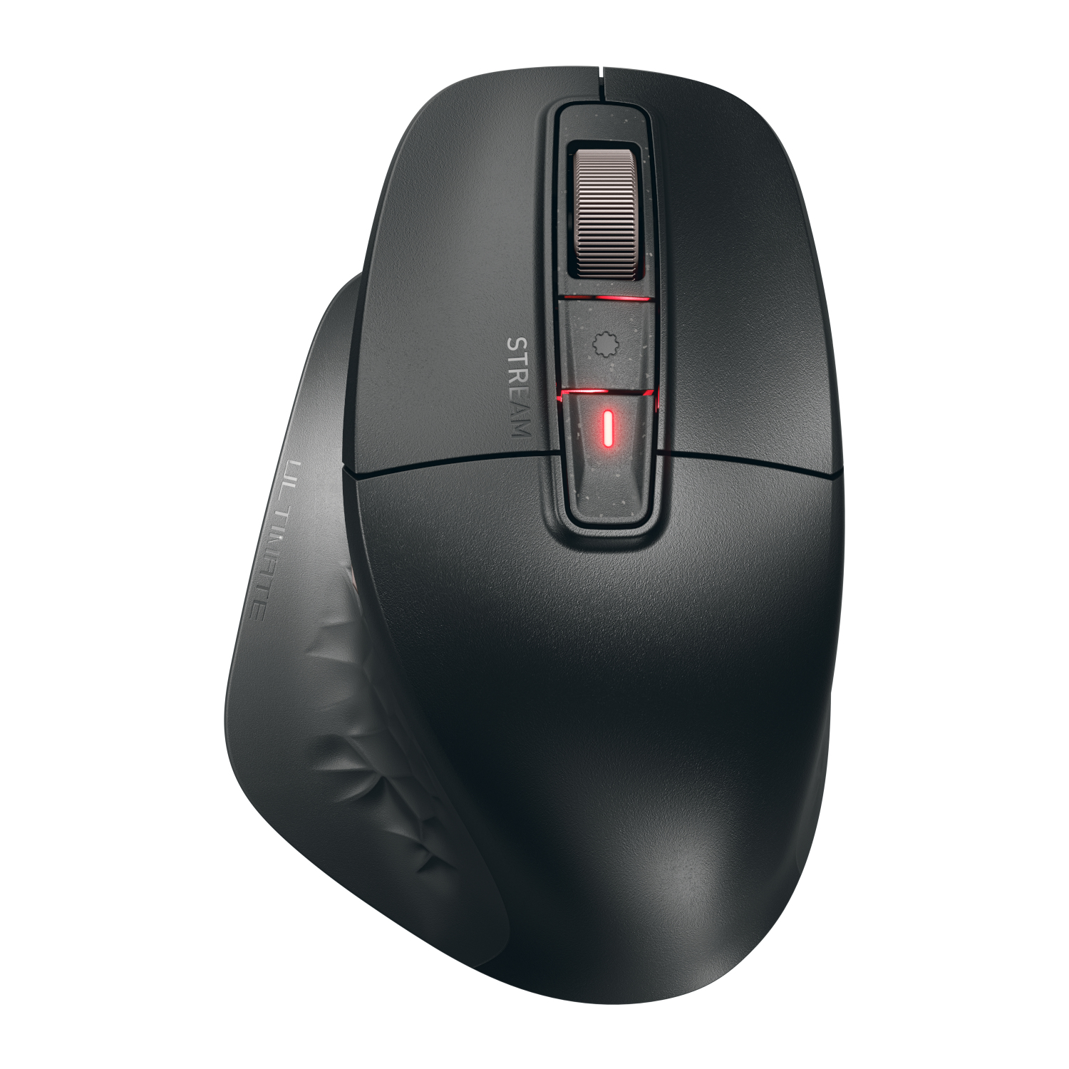 Cherry Stream Mouse Ultimate, Kabellose Mouse 2x Bluetooth®-5.2-Kanäle, 2,4-GHz-Funk und USB, AES-128-Verschlüsselung, E...