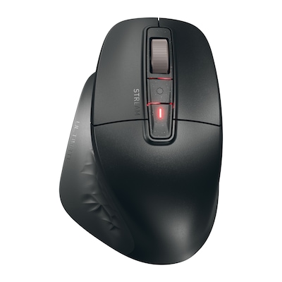 Cherry Stream Mouse Ultimate, Kabellose Mouse 2x Bluetooth®-5.2-Kanäle, 2,4-GHz-Funk und USB, AES-128-Verschlüsselung, E...