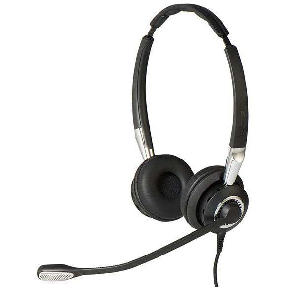 Jabra BIZ 2400 II QD DUO NC Wideband - kabelgebundenes Office-Headset