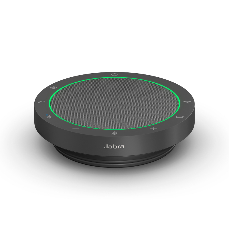 Jabra Speak2 55, Mobile Freisprecheinrichtung, Vollduplex Audio, Bis zu 12 Stunden Akkulaufzeit, Spritzwassergeschützt, ...