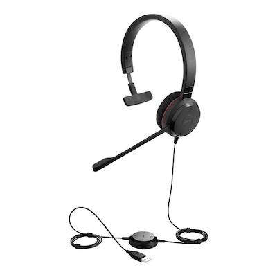 Jabra Evolve 30 II Headset, Mono, USB, 3,5mm Klinke, Optimiert für Unified Communication
