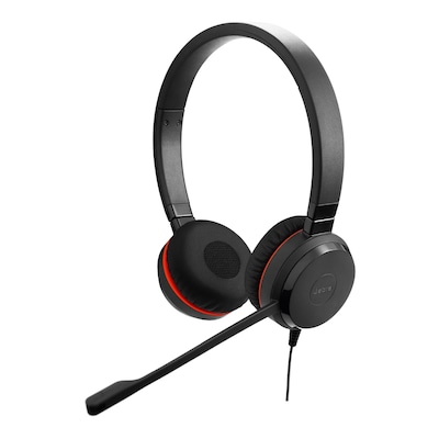Jabra Evolve 30 II Headset, Stereo, USB-A/C, 3,5mm Klinke Optimiert für Unified Communication