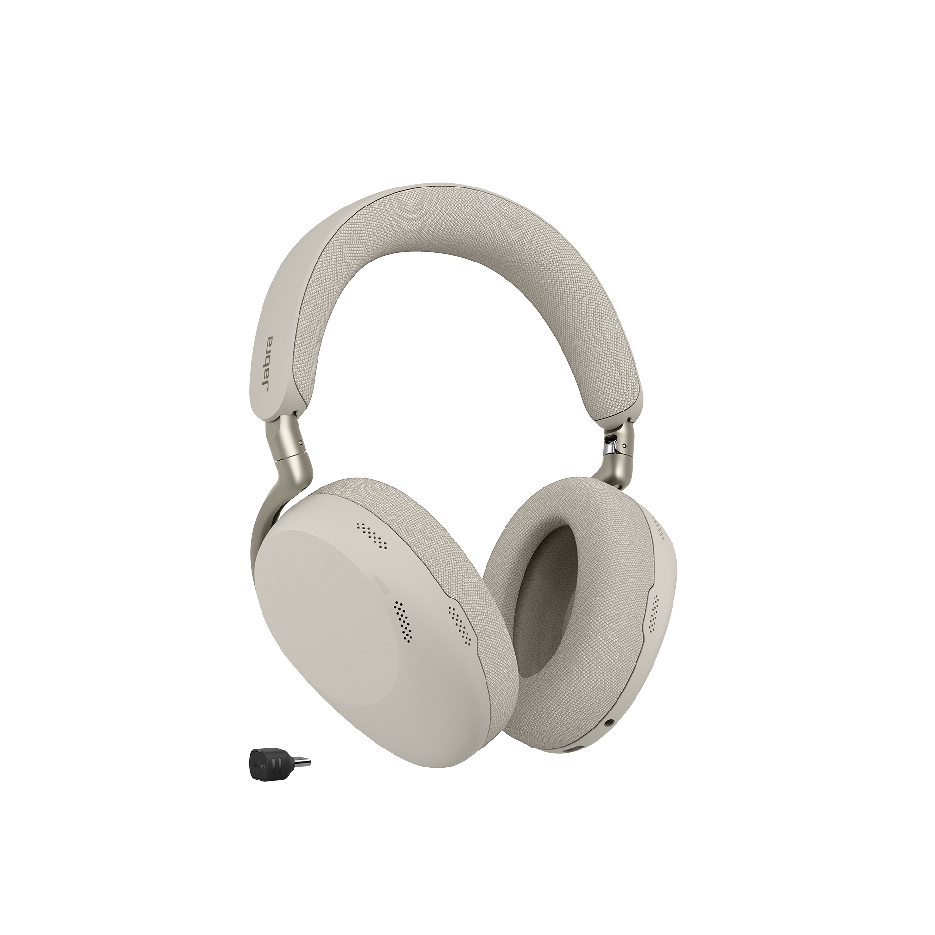 Jabra Evolve3 85 UC Bluetooth Stereo Headset, Kabellos Aktive Geräuschunterdrückung, 6 Mikrofone, UC kompatibel, Inkl. USB-C Bluetooth Adapter