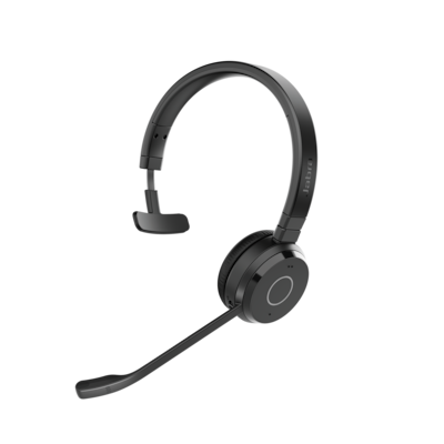 Jabra Evolve 65 TE Headset, Mono, Kabellos, Bluetooth inkl. Ladestation, Optimiert für Skype for Business