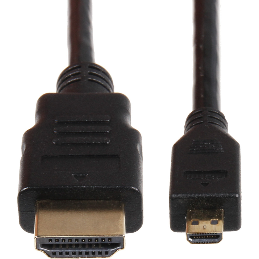 Joy-iT Micro HDMI auf HDMI Kabel Ver. 2.0 für 4K (1,8 m)