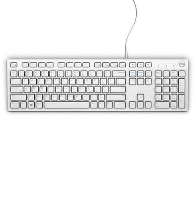 DELL kabelgebundene Tastatur – KB216 - deutsch (QWERTZ) - weiß