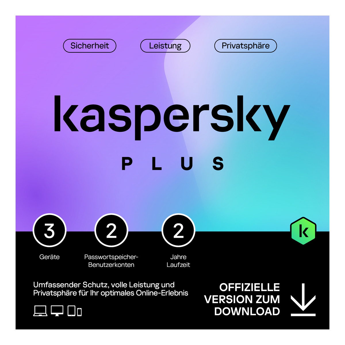 Thumbnail - Kaspersky Plus Internet Security [3 Geräte - 2 Jahre]