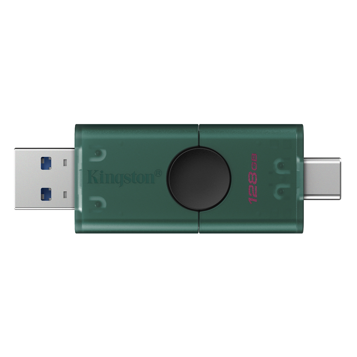 Kingston DataTraveler Duo Typ-A/Typ-C 128GB USB-Stick Dual-Slider, USB 3.2 Gen 1x1 (5 Gbit/s)