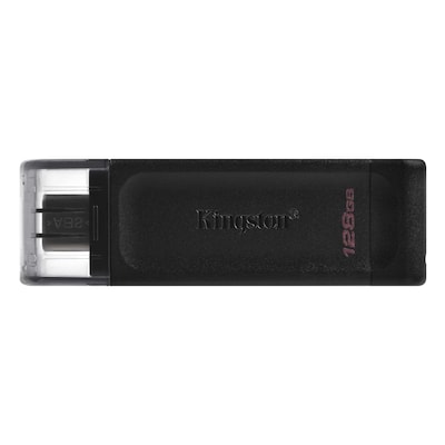 Kingston DataTraveler 70 Typ-C 128GB USB-Stick Mit Schutzkappe, bis zu 400 MB/s, USB 3.0