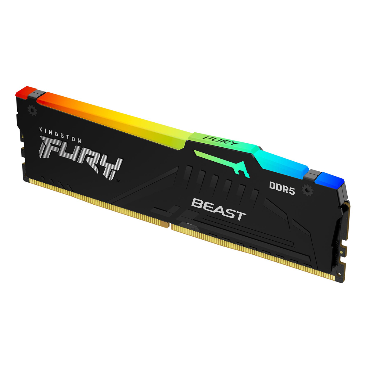 Kingston FURY Beast RGB Schwarz 32GB Kit (2x16GB) DDR5-6000 EXPO
