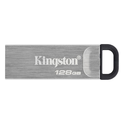 Kingston DataTraveler Kyson Typ-A 128GB USB-Stick Ohne Schutzkappe, bis zu 200 MB/s, USB 3.2 Gen 1x1 (5 Gbit/s)