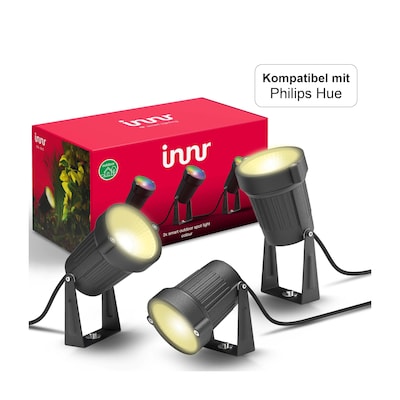 Innr Smart Outdoor Spotlight Colour 2x Bundle - 3er Pack