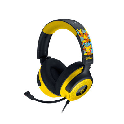 Razer Kraken V4 X Pokémon Kanto Starters Edition Kabelgebundenes Gaming-Headset mit Razer™ TriForce 40-mm-Treiber und au...