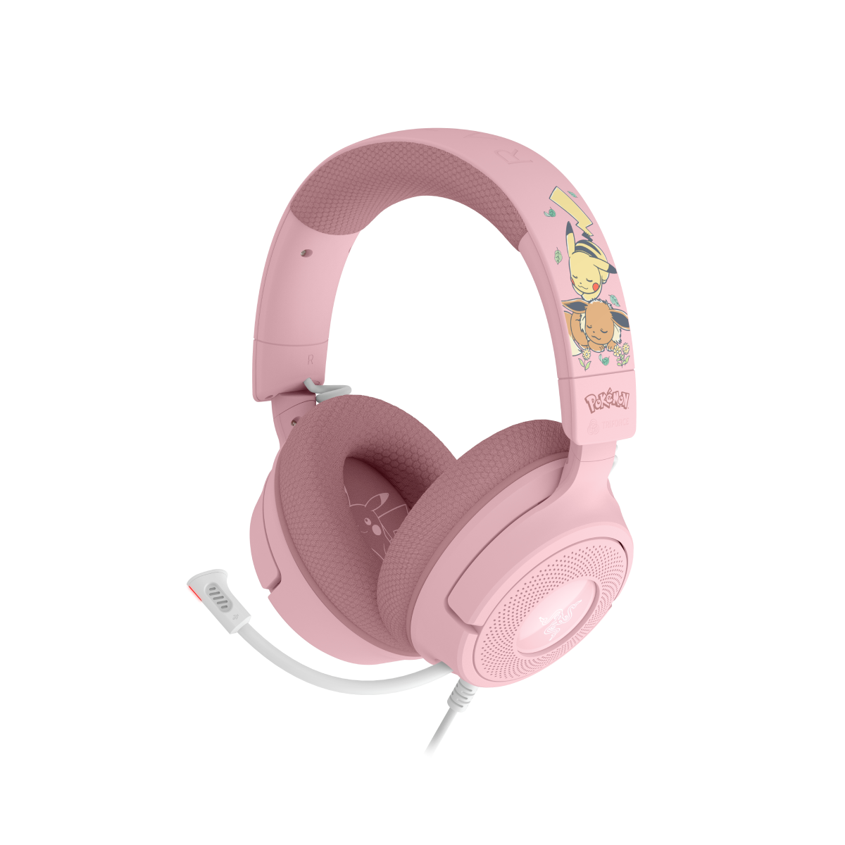 Razer Kraken V4 X Gaming Headset - Pikachu & Evoli Edition kabelgebundenes Gaming Headset im Pokémon Pikachu & Evoli Design