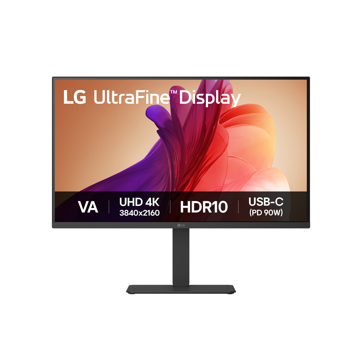 LG 32U720A-B Office Monitor - 4K UHD - 31.5" (80cm) 4K UHD, VA, 60Hz, HDR10, 2x HDMI 2.0, 1x DisplayPort 1.4, 1x USB-C, ...
