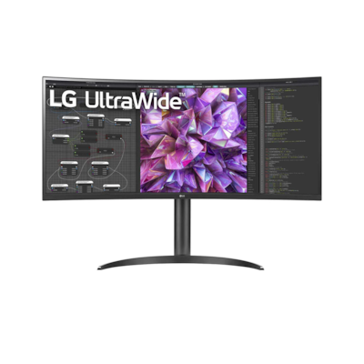 LG 34WQ75X-B Curved Monitor - HDR10, Höhenverstellung, U B-Ware